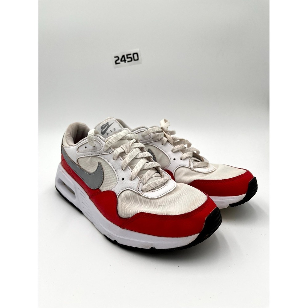 Nike Air Max SC CW4555-107 Mens 10 Running Shoes White Swoosh Athletic Sneakers